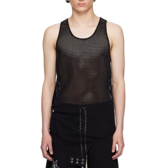 BNWT SS25 RICK OWENS x CHAMPION BASKETBALL TANK L - Picture 1 of 12